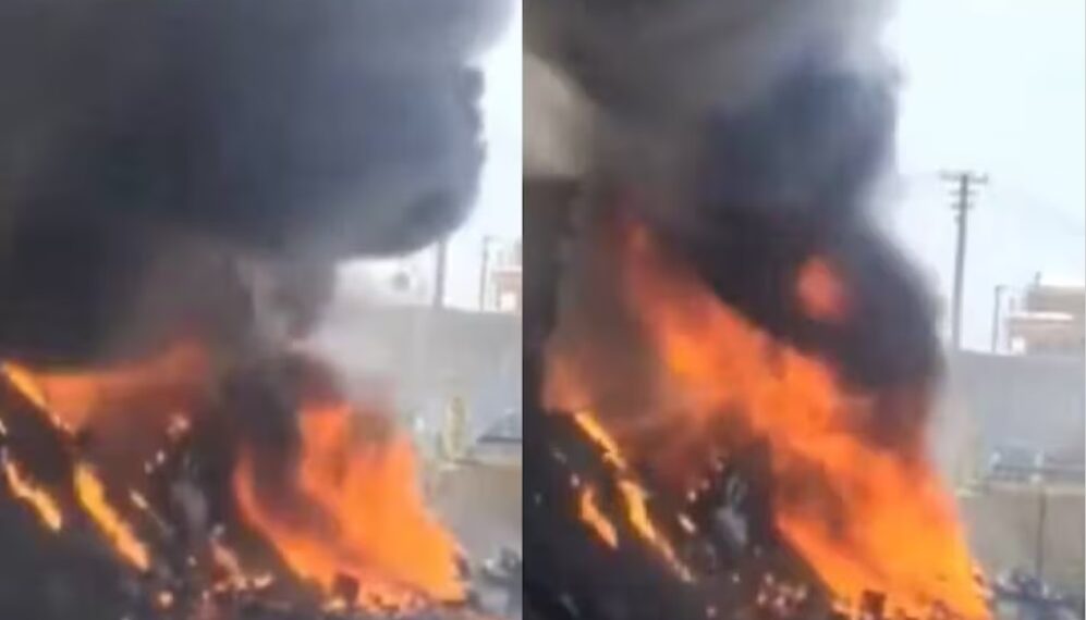 രാജസ്ഥാനിൽ തേജസ് യുദ്ധവിമാനം തകർന്നു വീണു