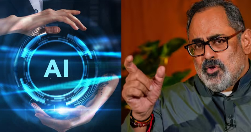 ‘സര്‍ക്കാരില്‍ നിന്ന് അനുമതി തേടുന്നത് ‘ഇന്‍ഷുറന്‍സ്’ എടുക്കുന്നതിന് തുല്യം’; എഐ കമ്പനികള്‍ക്ക് നിർദ്ദേശം നൽകി രാജീവ് ചന്ദ്രശേഖര്‍