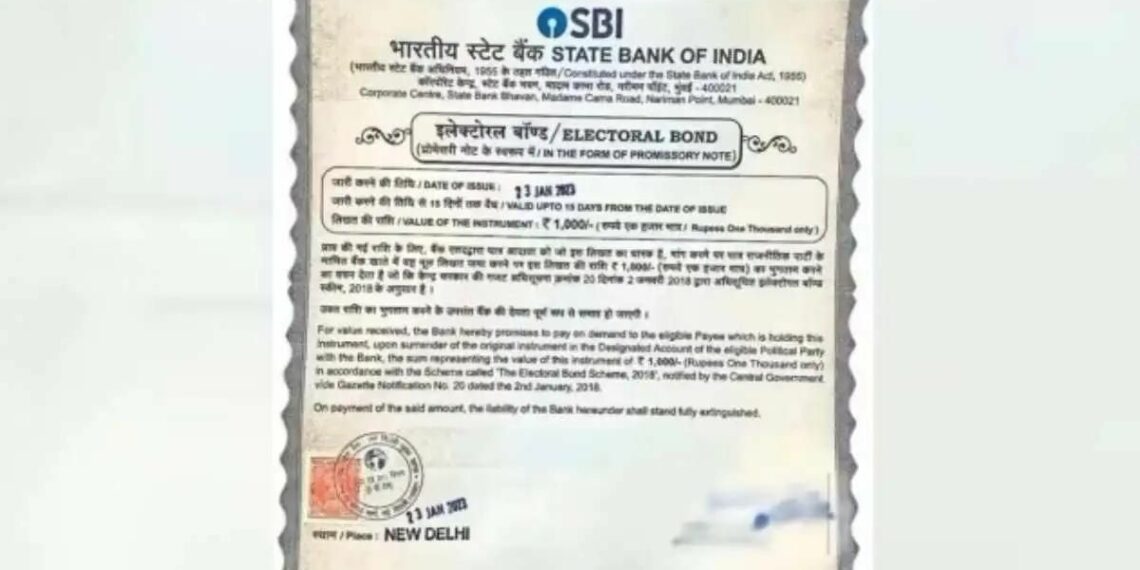 ഇലക്ട്രൽ ബോണ്ട് വിശദാംശങ്ങൾ തിരഞ്ഞെടുപ്പ് കമ്മീഷന് കൈമാറി എസ്ബിഐ