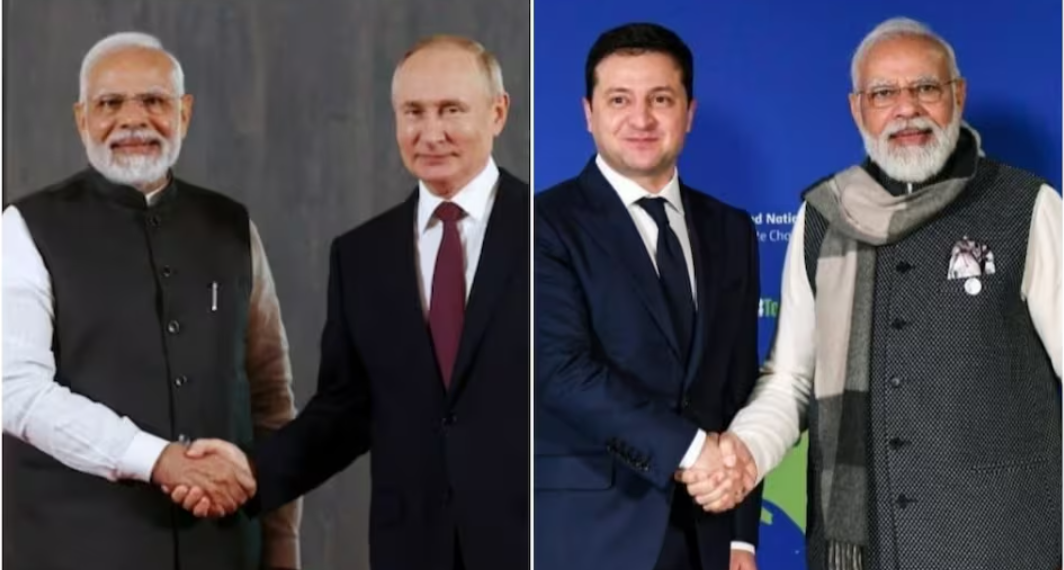 തിരഞ്ഞെടുപ്പിന് ശേഷം രാജ്യത്തേക്ക് വരണം; നരേന്ദ്ര മോദിയെ ക്ഷണിച്ച് സെലൻസ്കിയും പുടിനും