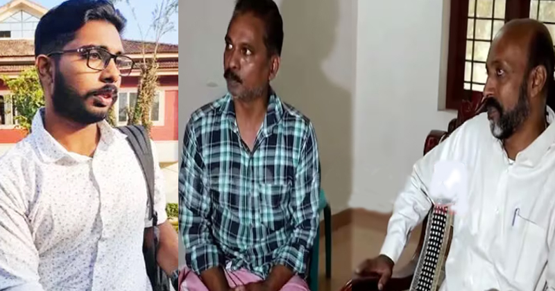 വെറ്ററിനറി സർവകലാശാല വിസി സിദ്ധാർഥന്റെ മാതാപിതാക്കളുമായി കൂടിക്കാഴ്ച നടത്തി