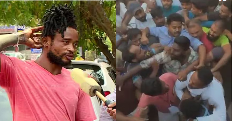 ‘കാണികൾ ബ്ലാക് മങ്കിയെന്ന് വിളിച്ചു, കല്ലെറിഞ്ഞു’; മലപ്പുറത്ത് മർദനമേറ്റ ഐവറികോസ്റ്റ് താരം പരാതി നൽകി