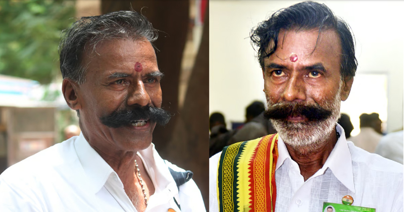 പതിവ് തെറ്റിക്കാതെ ഇത്തവണയും പദ്മരാജന്‍ മത്സരത്തിനുണ്ട്; മത്സരിച്ചത് 220ലധികം തെരഞ്ഞെടുപ്പുകളിൽ