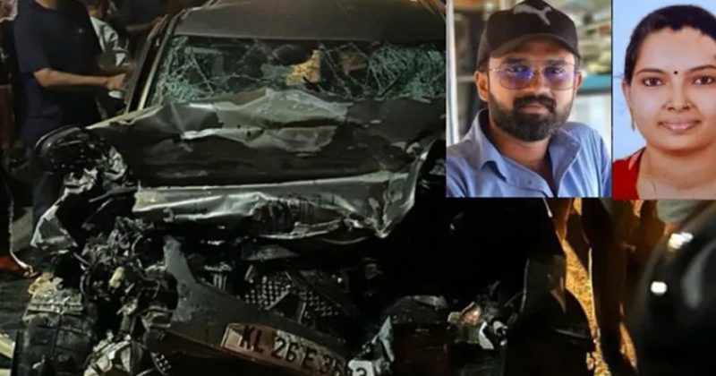 ‘ആത്മഹത്യ ചെയ്യാന്‍ പോവുകയാണെന്ന് അനുജ പറഞ്ഞു’; യുവാവ് കാര്‍ ലോറിയിലേക്ക് ഇടിച്ചുകയറ്റി, പത്തനംതിട്ടയിലെ അപകടം ആത്മഹത്യയെന്ന് സൂചന