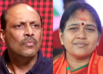 ‘സ്ത്രീത്വത്തെ അപമാനിക്കുന്ന പരാമർശം’; ടി.ജി നന്ദകുമാറിനെതിരെ പരാതി നൽകി ശോഭ സുരേന്ദ്രൻ