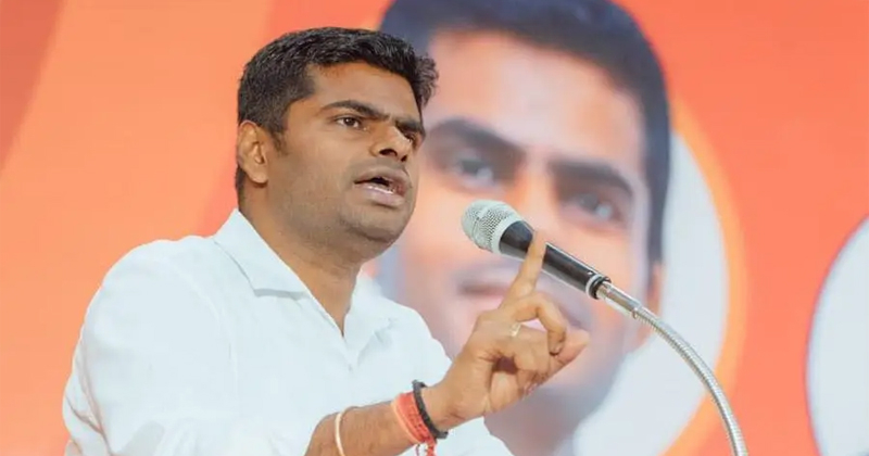 ‘ഉചിതമായ നടപടി വേണം’; ബിജെപി  പ്രവര്‍ത്തകനിൽ നിന്ന് 4 കോടി പിടിച്ച സംഭവത്തിൽ പ്രതികരിച്ച് അണ്ണാമലൈ