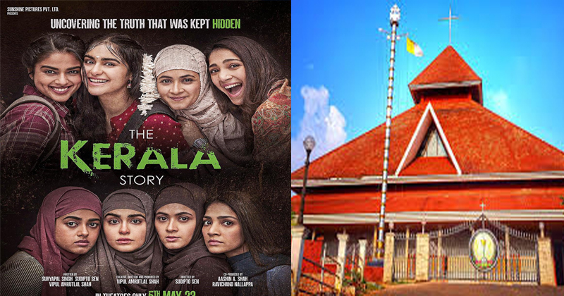 ഇടുക്കി രൂപതയെ മാതൃകയാക്കി ‘ദി കേരള സ്റ്റോറി’ പ്രദർശിപ്പിച്ച് താമരശേരി – തലശ്ശേരി രൂപതകൾ