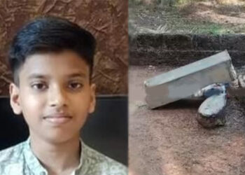 തലശേരിയില്‍ തൂൺ ഇളകി വീണ് 14കാരൻ മരിച്ചു