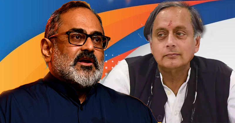 രാജീവ് ചന്ദ്രശേഖറിനെതിരായ ആരോപണം: വീഡിയോ പിൻവലിക്കാൻ ശശി തരൂരിന് തിരഞ്ഞെടുപ്പ് കമ്മിഷന്റെ താക്കീത്