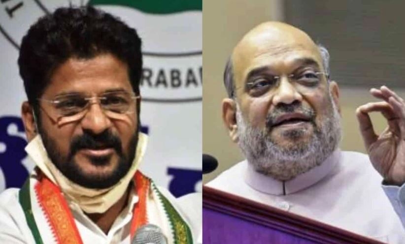 അമിത് ഷായുടെ വിഡിയോ എഡിറ്റ് ചെയ്ത് പ്രചരിപ്പിച്ചു; രേവന്ത് റെഡ്ഡിക്ക് നോട്ടീസ്