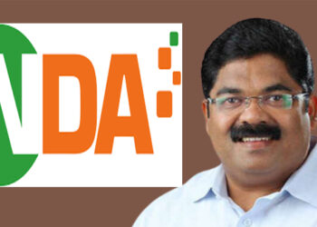 സജി മഞ്ഞക്കടമ്പിൽ എൻഡിഎയിലേക്ക്; പിന്തുണ തുഷാർ വെള്ളാപ്പള്ളിക്ക്