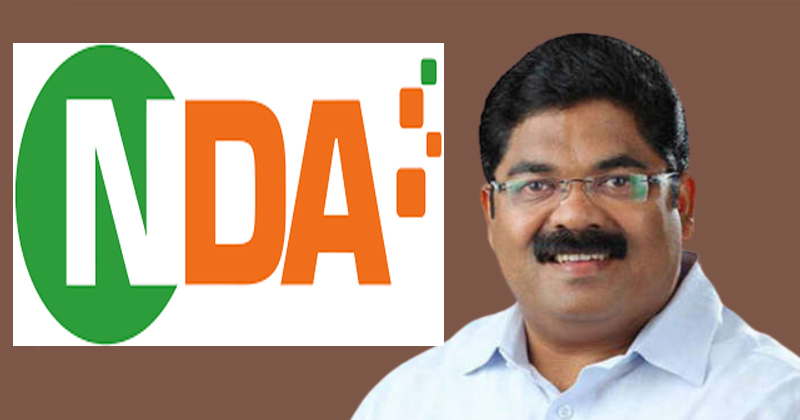 സജി മഞ്ഞക്കടമ്പിൽ എൻഡിഎയിലേക്ക്; പിന്തുണ തുഷാർ വെള്ളാപ്പള്ളിക്ക്