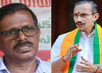 എം ടി രമേശിൻ്റെ പ്രചാരണ വീഡിയോയിൽ ഇടത് സർക്കാരിനെതിരെ രൂക്ഷ വിമർശനവുമായി എഐടിയുസി നേതാവ്