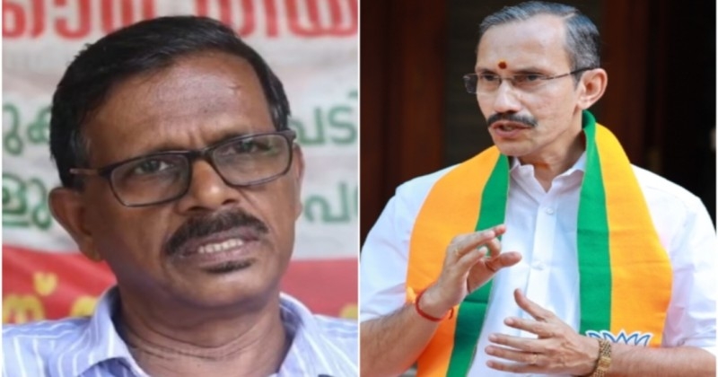 എം ടി രമേശിൻ്റെ പ്രചാരണ വീഡിയോയിൽ ഇടത് സർക്കാരിനെതിരെ രൂക്ഷ വിമർശനവുമായി എഐടിയുസി നേതാവ്