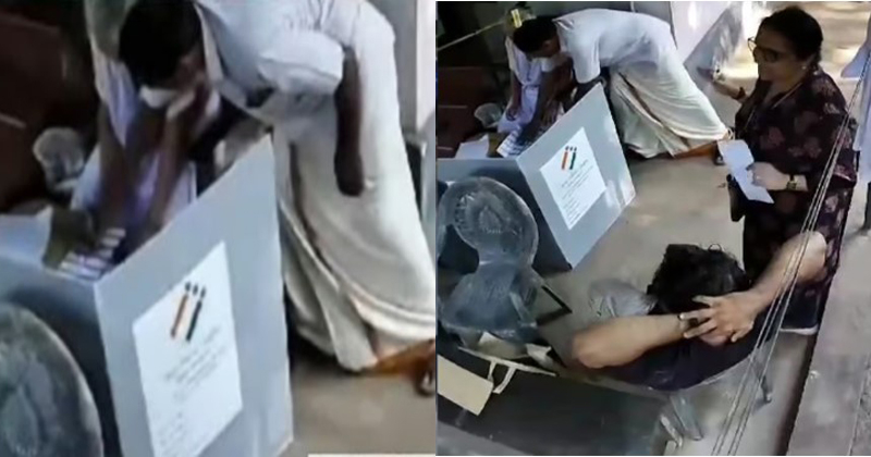 കാസര്‍കോട് കള്ളവോട്ട്; 92 കാരിയുടെ വോട്ട് ചെയ്ത് സിപിഎം നേതാവ്, ഉദ്യോഗസ്ഥർക്കെതിരെ നടപടി