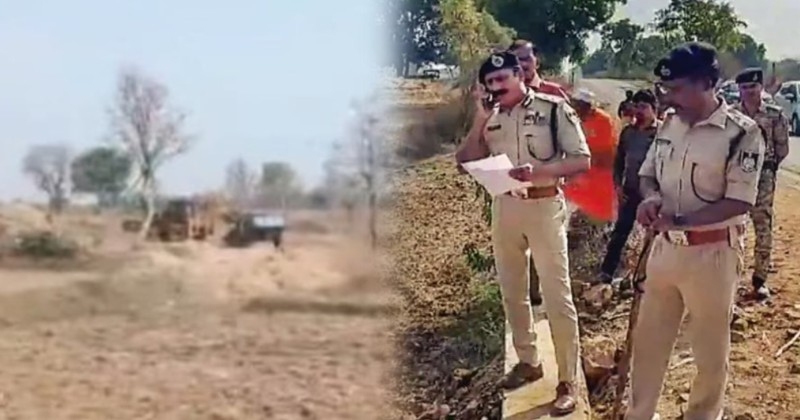 മധ്യപ്രദേശില് മണല്ക്കടത്ത് സംഘം സബ് ഇന്സ്പെക്ടറെ ട്രാക്ടര് കയറ്റി കൊന്നു