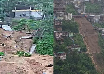 മിസോറാമിൽ വ്യാപക മണ്ണിടിച്ചിൽ; നിരവധിപേർ മണ്ണിനടിയിൽ പെട്ടു, 15 മരണം