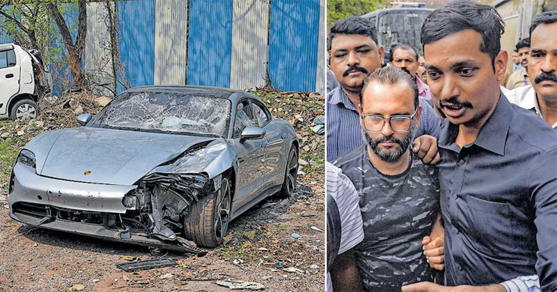 17 കാരന്‍ ഓടിച്ച പോര്‍ഷെ കാര്‍ ബൈക്കിലിടിച്ച സംഭവം; പരിശോധിച്ചത് പ്രതിയുടെ അമ്മയുടെ രക്തം