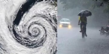 തെക്കൻ കേരളത്തിന് മുകളിലെ ചക്രവാതച്ചുഴി: കേരളത്തിൽ അടുത്ത 5 ദിവസം ഇടിമിന്നലോട് കൂടിയ മഴക്ക് സാധ്യത