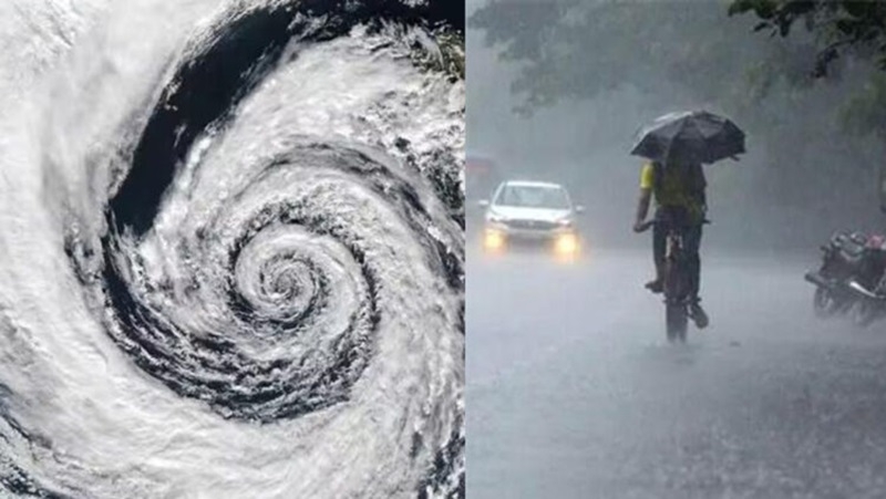 തെക്കൻ കേരളത്തിന് മുകളിലെ ചക്രവാതച്ചുഴി: കേരളത്തിൽ അടുത്ത 5 ദിവസം ഇടിമിന്നലോട് കൂടിയ മഴക്ക് സാധ്യത