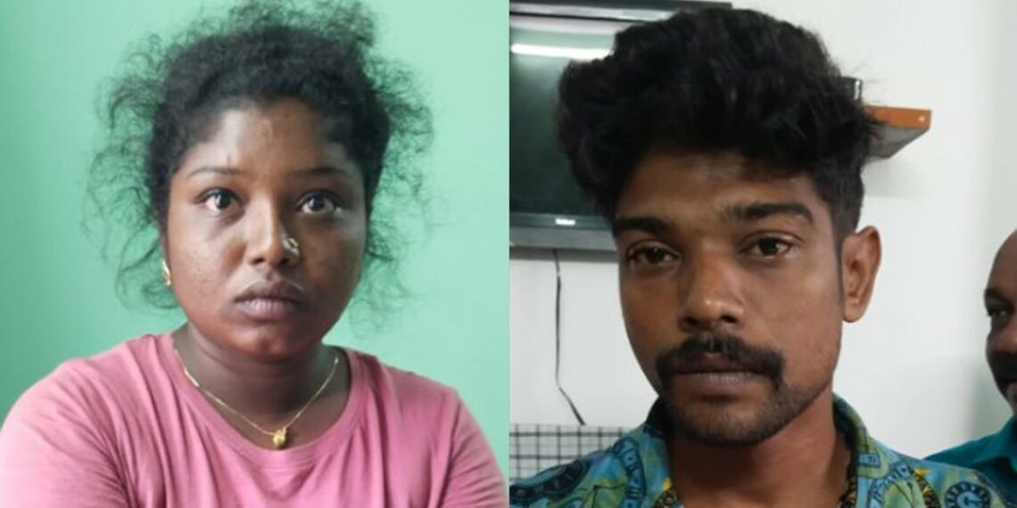 പട്ടാപ്പകല്‍ ക്ഷേത്ര ഭണ്ഡാരങ്ങള്‍ കുത്തിത്തുറന്ന് മോഷണം; കമിതാക്കള്‍ പിടിയിൽ