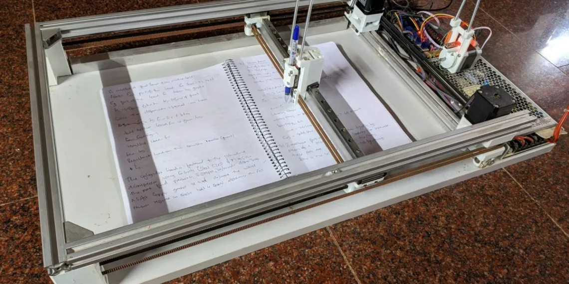 അസൈൻമെൻ്റുകൾ ചെയ്തു തീർക്കാൻ “AI ഹോംവർക്ക് മെഷീൻ”; വൈറൽ കണ്ടുപിടിത്തവുമായി തൃശ്ശൂരിലെ എഞ്ചിനീയറിംഗ് വിദ്യാർത്ഥി