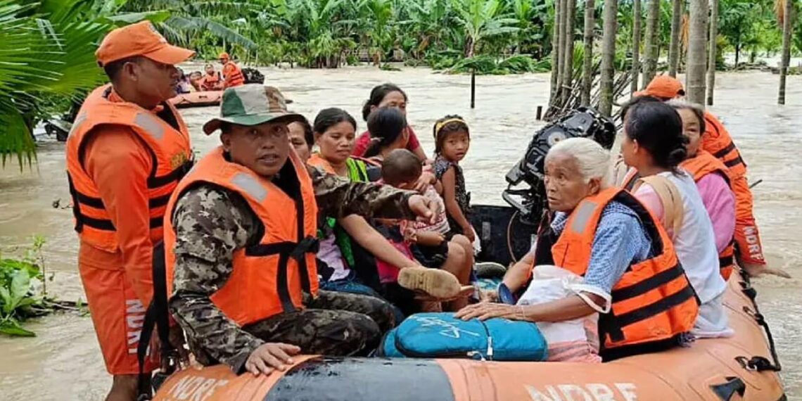 അസമിലെ വെള്ളപ്പൊക്കത്തിൽ അകപ്പെട്ടത് 21 ലക്ഷം പേർ