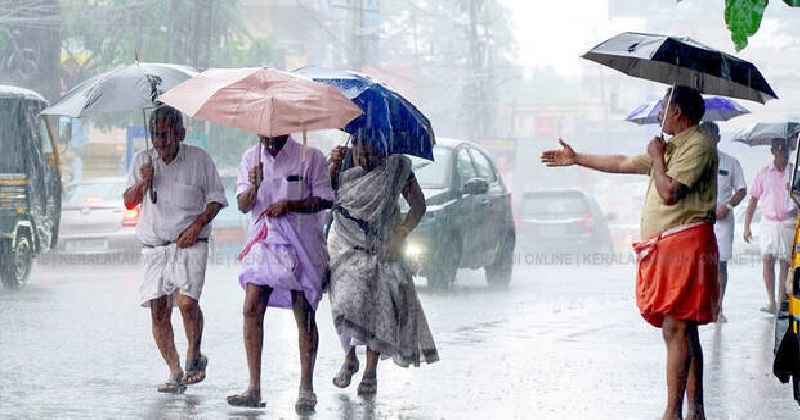 ഇന്നും കനത്ത മഴ; ചക്രവാതചുഴിയും – നാല് ജില്ലകളിൽ യെല്ലോ അലർട്ട്