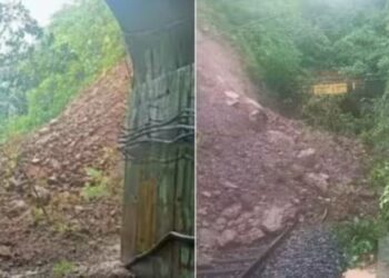 കൊങ്കൺ പാതയിലെ മണ്ണിടിച്ചിൽ; ഗതാഗതം പൂർണമായും തടസ്സപ്പെട്ടു; 9 ട്രെയിൻ വഴി തിരിച്ച് വിട്ടു