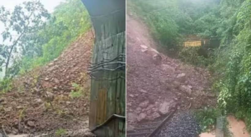 കൊങ്കൺ പാതയിലെ മണ്ണിടിച്ചിൽ; ഗതാഗതം പൂർണമായും തടസ്സപ്പെട്ടു; 9 ട്രെയിൻ വഴി തിരിച്ച് വിട്ടു