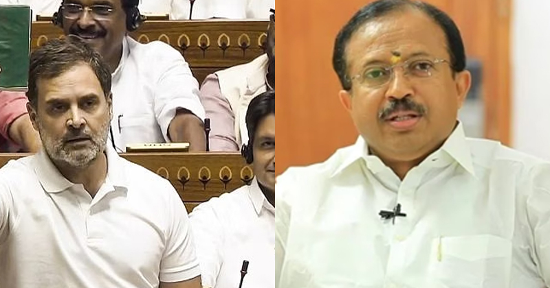 രാഹുലിന് പ്രധാനമന്ത്രി മറുപടി പറഞ്ഞിട്ടില്ല, പ്രതികരിച്ചത് ഹിന്ദു വിരുദ്ധ പരാമർശത്തിൽ; മാധ്യമങ്ങൾ തെറ്റിദ്ധരിപ്പിക്കരുത്; വി മുരളീധരൻ