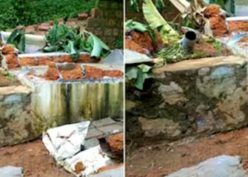 ജലസംഭരണി തകർന്ന് അമ്മയ്ക്കും കുഞ്ഞിനും ദാരുണാന്ത്യം