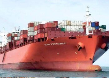 ചൈനയിൽ നിന്നുള്ള സാൻ ഫെർണാണ്ടോ വിഴിഞ്ഞത്ത്; ആദ്യ കപ്പൽ നങ്കൂരമിട്ടു