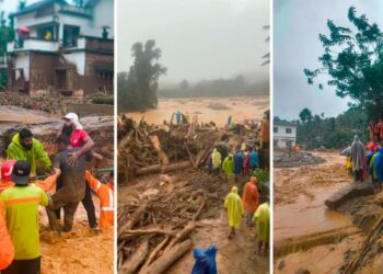 ദക്ഷിണേന്ത്യയിലെ എല്ലാ സൈനിക കേന്ദ്രങ്ങൾക്കും മുന്നറിയിപ്പ്; കര, നാവിക, വ്യോമ സേനകൾ മുണ്ടക്കൈയ്യിലേക്ക്