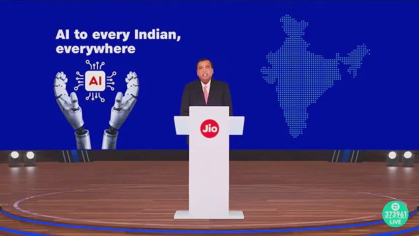 എഐ എല്ലായിടത്തും എല്ലാവർക്കു വേണ്ടിയും; എഐ ജനകീയമാക്കാൻ പുതിയൊരു വിപ്ലവത്തിനൊരുങ്ങി അംബാനി