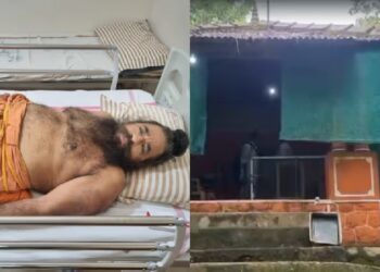 മുറിയിലെത്തി മുളകുപൊടി വിതറി മർദ്ദനം: സ്വാമി രാമാനന്ദ ഭാരതിയെ ആശുപത്രിയിൽ പ്രവേശിപ്പിച്ചു