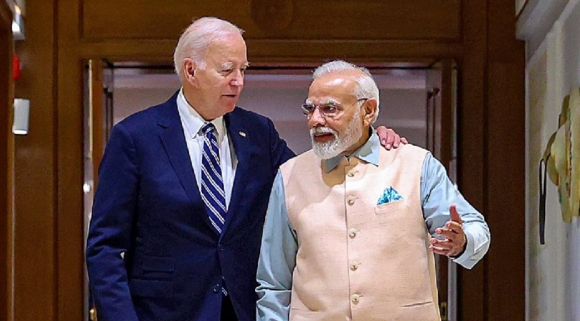 പ്രധാനമന്ത്രി നരേന്ദ്രമോദിയുടെ യൂറോപ്യൻ സന്ദർശനത്തെ അഭിനന്ദിച്ച് ജോ ബൈഡൻ