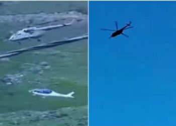 ഇന്ത്യൻ വ്യോമസേനയുടെ ഹെലികോപ്റ്റർ തകർന്നു വീണു; ആർക്കും പരിക്കുകളില്ല