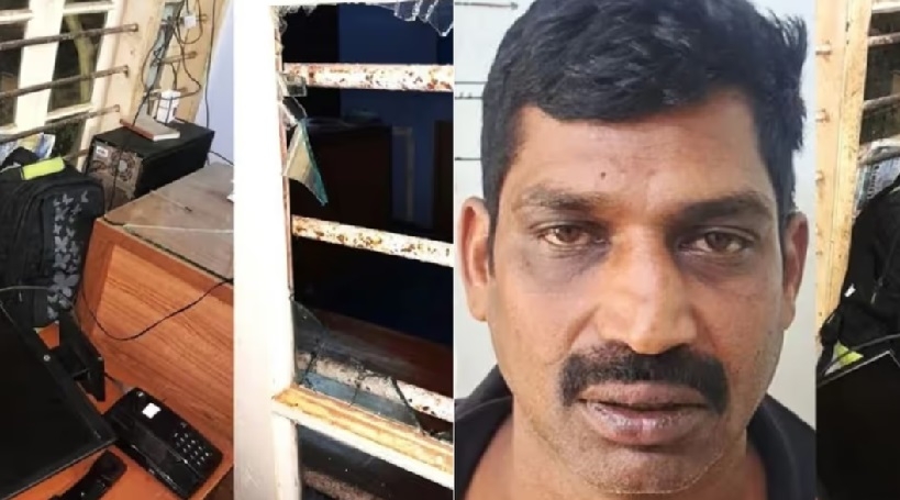 വൈദ്യുതി ബില്ല് അടച്ചില്ല; കണക്ഷൻ വിഛേദിച്ച് കെഎസ്ഇബി – ഓഫീസ് അടിച്ച് തകർത്ത് യുവാവ്