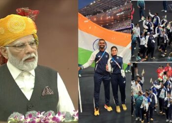 സ്വാതന്ത്ര്യദിനത്തിൽ ഡൽഹിയിൽ പ്രധാനമന്ത്രി നരേന്ദ്ര മോദിയും ഒളിമ്പിക്സ് ടീമും കൂടികാഴ്ച നടത്തും