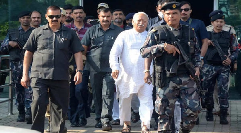 അതീവ സുരക്ഷയിൽ; ആർഎസ്എസ് സർസംഘചാലക് മോഹൻ ഭാ​ഗവതിന്റെ സുരക്ഷ വർധിപ്പിച്ചു