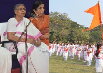 ബംഗ്ലാദേശ് മോഡലിൽ ഇന്ത്യയിൽ അസ്ഥിരത പടർത്താൻ ശ്രമം; ഒറ്റക്കെട്ടായി നേരിടണം: രാഷ്ട്ര സേവികാ സമിതി