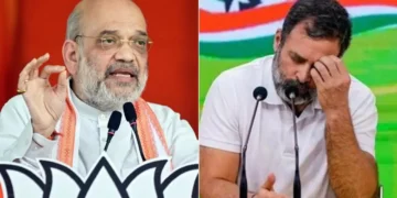 ‘ദേശവിരുദ്ധ പ്രസ്താവനകൾ നടത്തുന്നത് രാഹുൽ ​ഗാന്ധിയുടെ ശീലം‘; രൂക്ഷ വിമർശനവുമായി അമിത് ഷാ