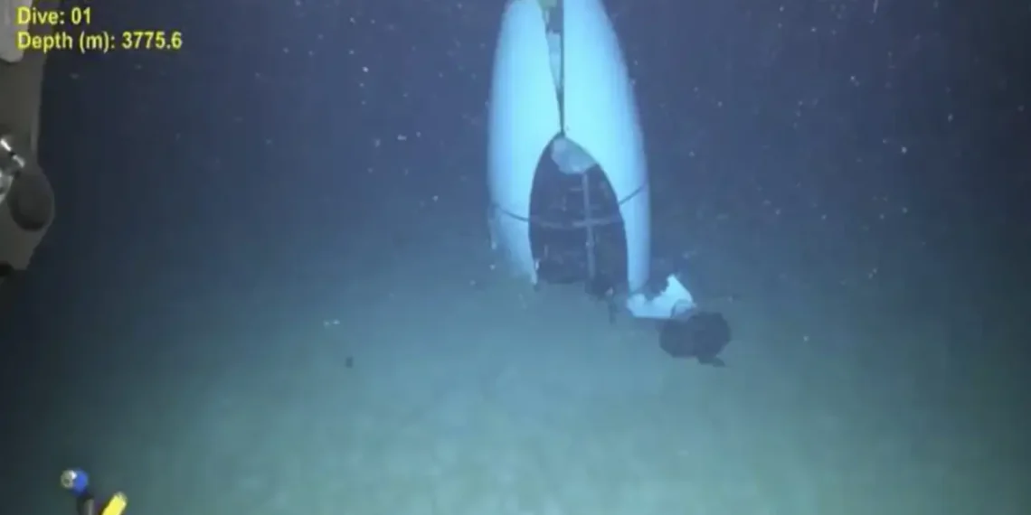 ഞെട്ടിക്കുന്ന വീഡിയോ; ടൈറ്റൻ പേടകം പൊട്ടിത്തെറിക്കുന്നതിന്റെ ആദ്യ ദൃശ്യങ്ങൾ പുറത്ത് വിട്ട് യുഎസ്