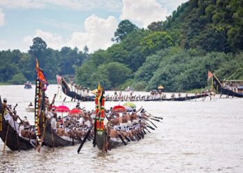 ആറന്മുള ഉത്രട്ടാതി ജലമേള ഇന്ന്; 49 പള്ളിയോടങ്ങൾ ജലഘോഷയാത്രയിൽ മാറ്റുരയ്ക്കും