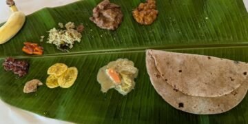 ഓണസദ്യയിൽ ചോറിന് പകരം ചപ്പാത്തി വിളമ്പി ഏഥർ കമ്പനി; പ്രതിഷേധവുമായി മലയാളികൾ