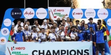 അഞ്ചാം ഏഷ്യൻ ചാമ്പ്യൻസ് ട്രോഫി ഹോക്കി; ചൈനയെ തോൽപ്പിച്ച് കിരീടം ചൂടി ഇന്ത്യ