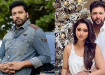 ഭാര്യ വീട്ടിൽ നിന്ന് പുറത്താക്കി; പൊലീസ് സ്റ്റേഷനിൽ പരാതിയുമായി നടൻ ജയം രവി