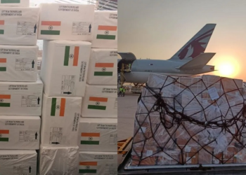 ലെബനന് ഇന്ത്യയുടെ സഹായഹസ്തം; 11 ടൺ മെഡിക്കൽ സഹായം കയറ്റി അയച്ചു