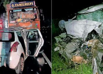 കല്ലടിക്കോട് അപകടം: ഉറ്റസുഹൃത്തുക്കളുടെ വേർപാടിൽ ഞെട്ടി നാട്ടുക്കാർ – വാഹനമോടിച്ചത് ആരാണെന്ന് തിരിച്ചറിഞ്ഞില്ല